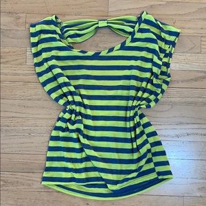 Cotton Striped Top